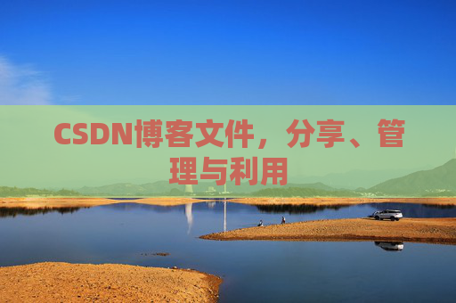 CSDN博客文件，分享、管理与利用